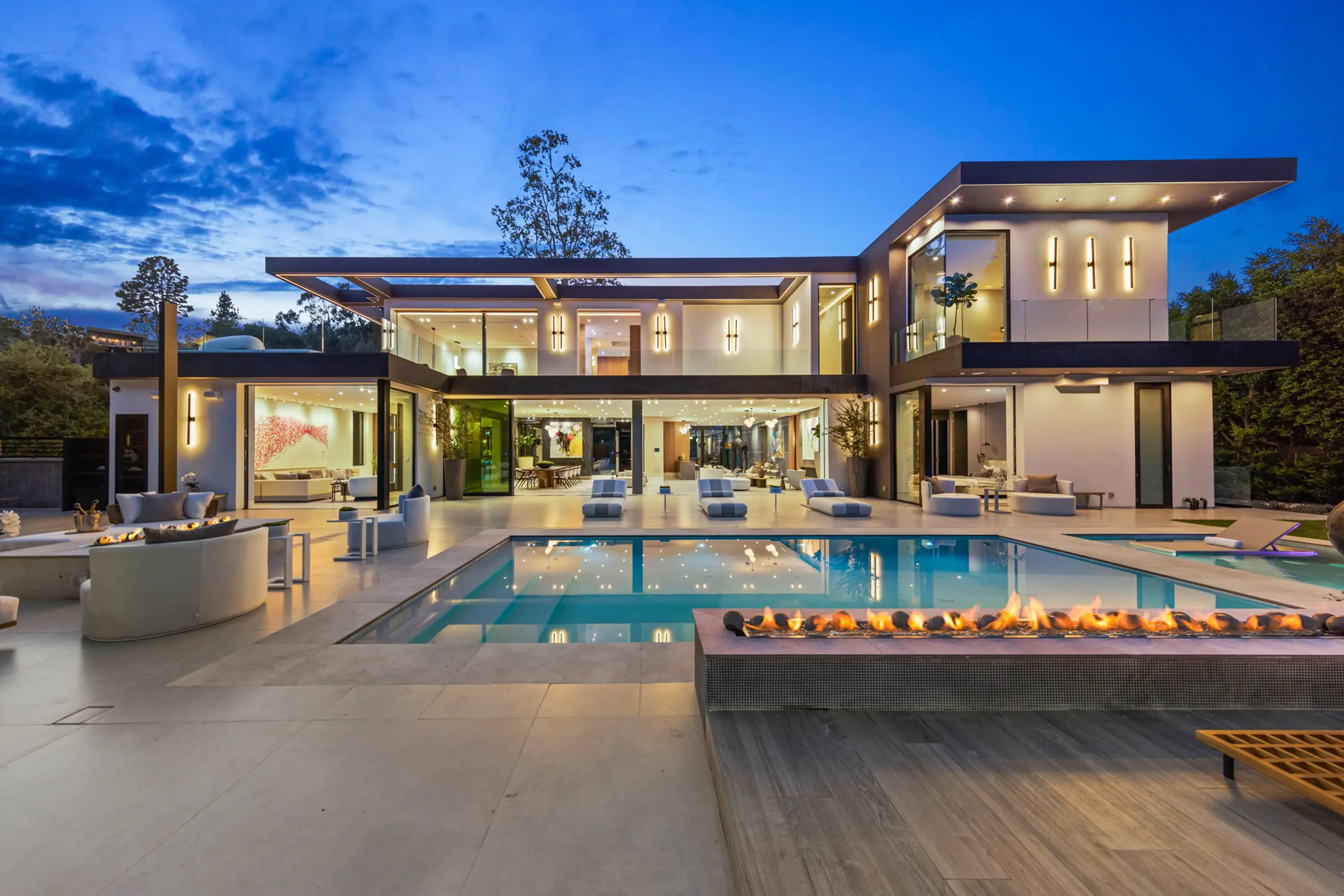 Malibu beachfront luxury estate with private access